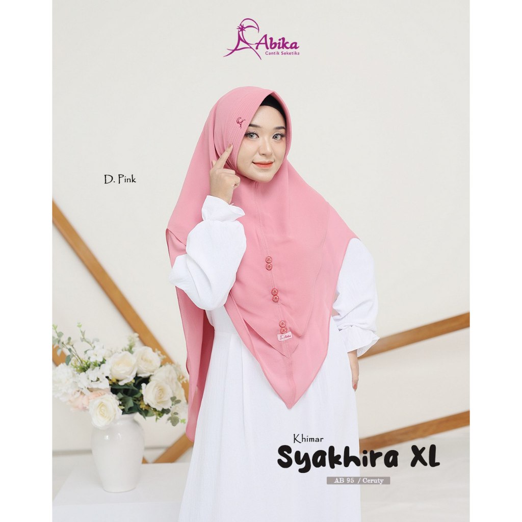 ABIKA HIJAB SYAKHIRA KHIMAR XL - Gambar 5