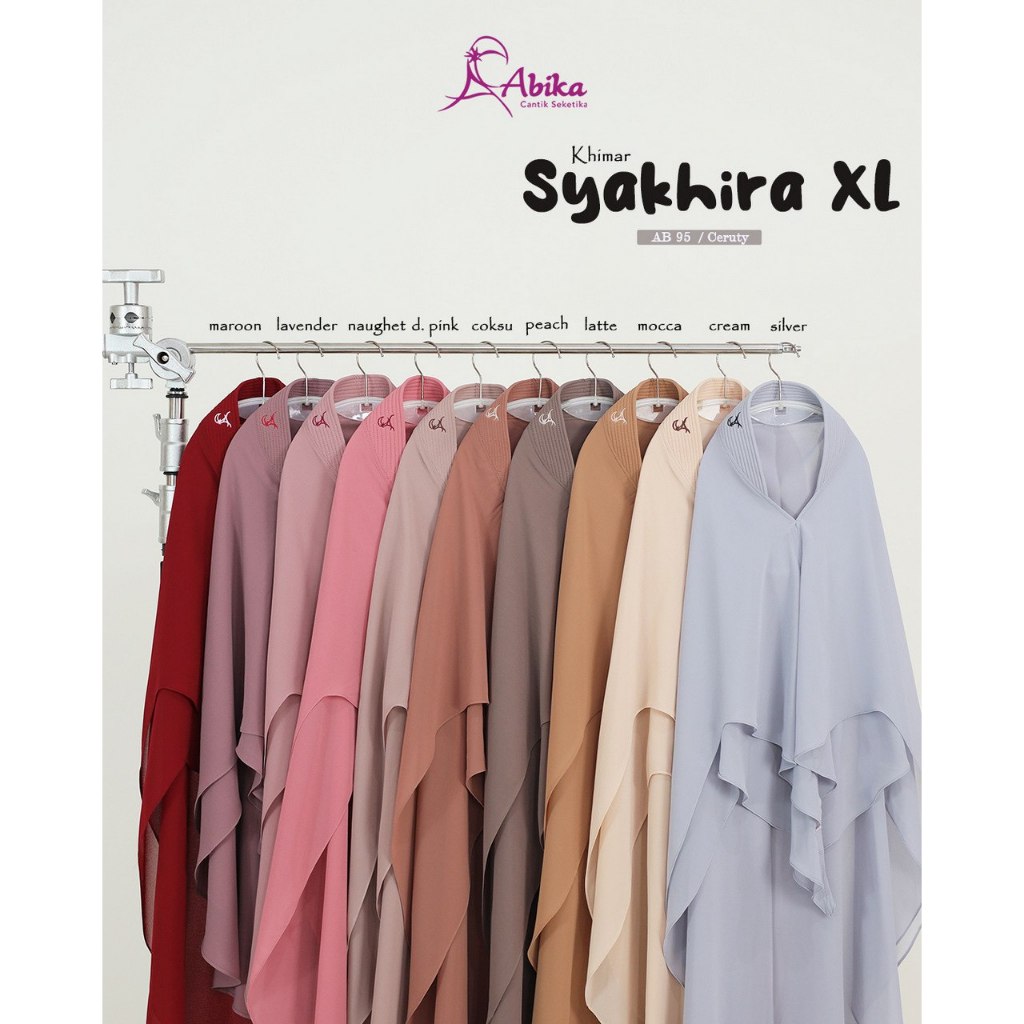 ABIKA HIJAB SYAKHIRA KHIMAR XL - Gambar 2