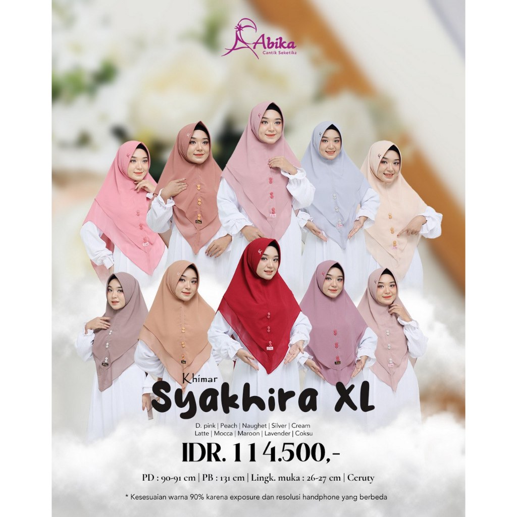 ABIKA HIJAB SYAKHIRA KHIMAR XL
