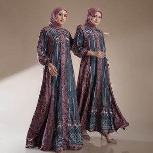 GAMIS MIDI DEWASA NADHEERA MEZIA MIDI DRESS