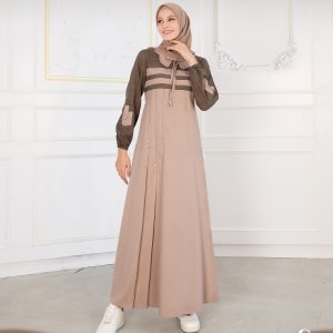 [BUNDLE] ETHICA AYUMI-532-CHOCOMOISSE-#XL + ABIKA HIJAB OMERA BERGO MOCCA