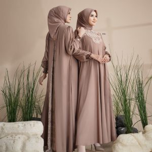 GAMIS DEWASA NADHEERA POPPY DRESS