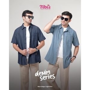 NIBRAS JALANKU BIRU 007 ATASAN LENGAN PENDEK