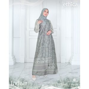 [BUNDLE] ETHICA LADIVA-08-BELGIANGREEN-#5XL + ABIKA AROFAH BERGO SILVER