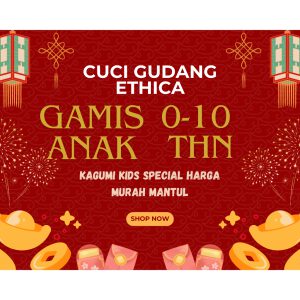 CUCI GUDANG ETHICA GAMIS ANAK MURAH SALE SET HIJAB