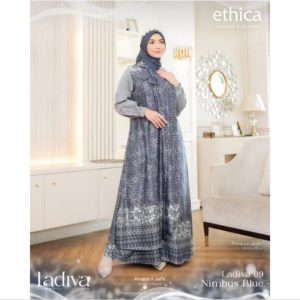 [BUNDLE] ETHICA LADIVA-09-NIMBUSBLUE-#XXL + ABIKA BASIC UMROH ABU TUA
