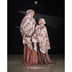NADHEERA SHALEENA MUKENA IBU ANAK RAYON PREMIUM