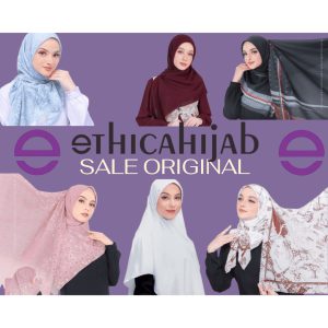 KOLEKSI ETHICA HIJAB ORIGINAL MURAH MERIAH