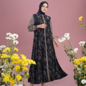 GAMIS MIDI DEWASA NADHEERA BASTHA MIDI DRESS