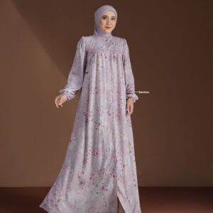 [BUNDLE] NADHEERA ABELLEA-DRESS-BAMBOO-#XL + NADHEERA ABELLEA-SCARF-BAMBOO