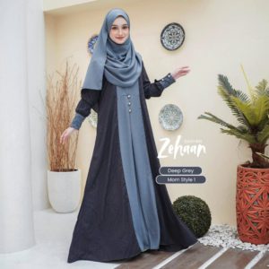 ALWA HIJAB ZEEHAN GAMIS MOM STYLE 1