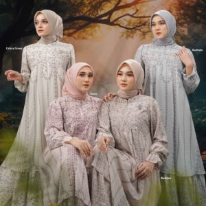 GAMIS DEWASA NADHEERA VOILANIA DRESS B