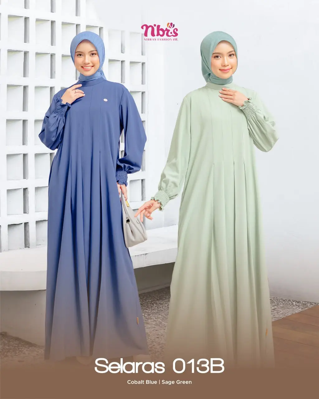 GAMIS DEWASA NIBRAS SELARAS 013 B