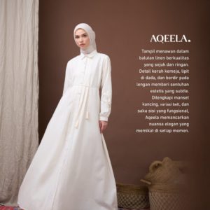 NIBRAS AQEELA GAMIS DEWASA