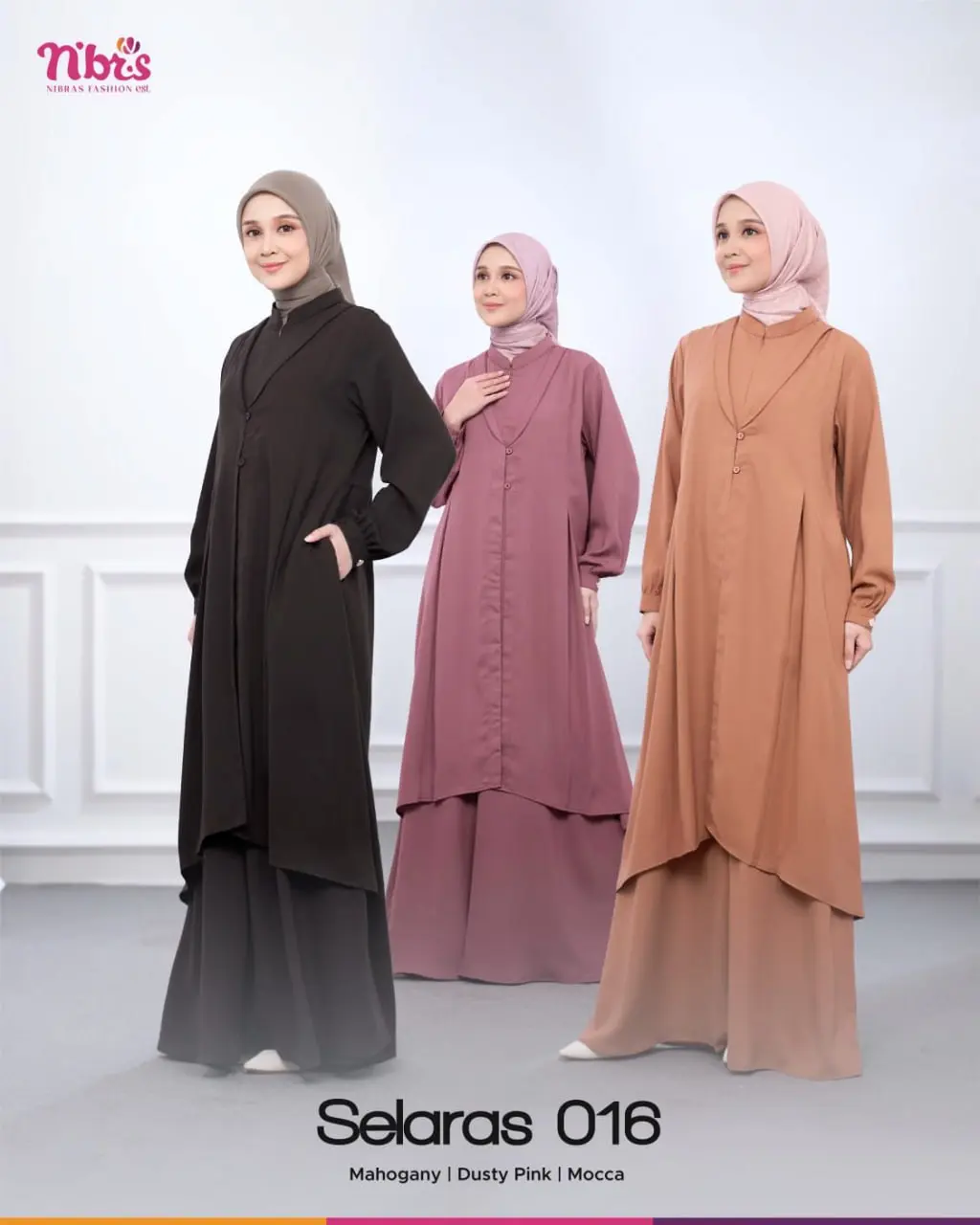 GAMIS DEWASA NIBRAS SELARAS 016