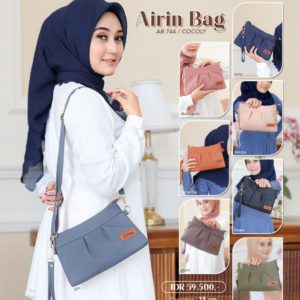 ABIKA HIJAB AIRIN BAG HITAM