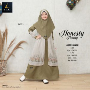 LUBI HONESTY GAMIS ANAK GRADE B (REJECT)