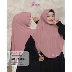ABIKA HIJAB SHOLIHA BERGO PEACH