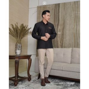 NADHEERA AMMAR KOKO LONG BLACK  ORIGINAL