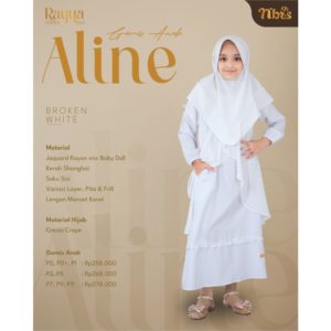 NIBRAS ALINE GAMIS ANAK RAYA SERIES 2024