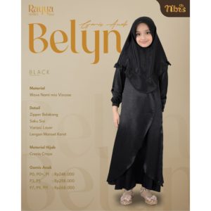 NIBRAS BELYN GAMIS ANAK RAYA SERIES 2024