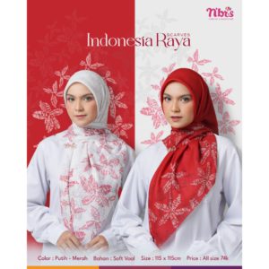 NIBRAS HIJAB INDONESIA RAYA SCARVES