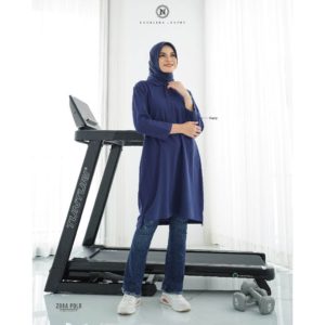 NADHEERA ZORA TUNIC POLO T-SHIRT