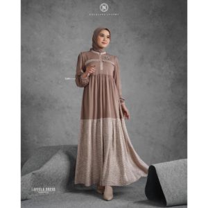 GAMIS DEWASA NADHEERA LAFFELA DRESS