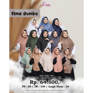 ABIKA HIJAB ELMA BERGO JUMBO