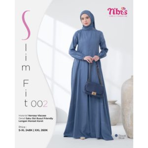 NIBRAS SLIMFIT 002 GAMIS DEWASA