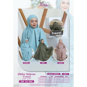 ABIKA DHIBA MUKENA TRAVEL LASERCUT