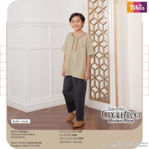 NIBRAS CREATIVE KOKO ANAK ONE SET CELANA
