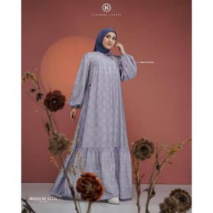 GAMIS DEWASA NADHEERA MOUZALINE DRESS