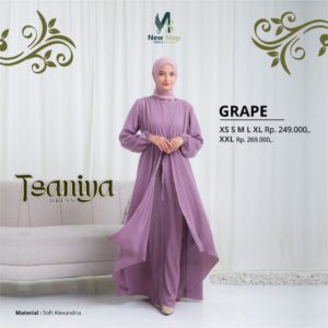 LUBI TSANIYA DRESS GAMIS DEWASA