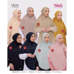 Elmira Bergo Material Spandex by Nibras Hijab