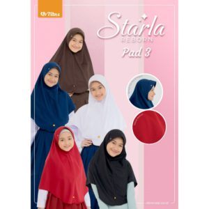 Nibras Hijab Starla Reborn Pad 3 Material PE Premium