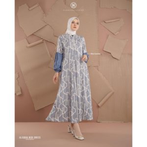 GAMIS MIDI DEWASA NADHEERA ALISHBA MIDI DRESS