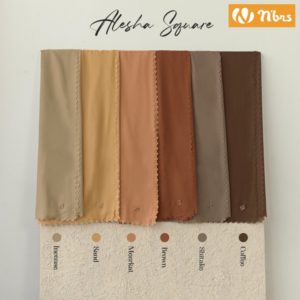 ALESHA SQUARE HIJAB MURAH PROMO by NIBRAS