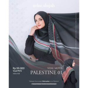 VOAL MOTIF PALESTINE 01 BY ETHICA HIJAB