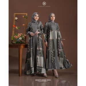 GAMIS DEWASA NADHEERA GHENATTA DRESS