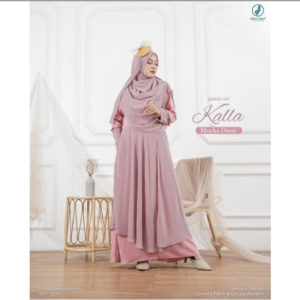 ALWA HIJAB PASHMINA KALLA MOCHA DUSTY PAYET