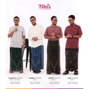 NIBRAS KAISAAN SAMIIR UWAIS ZAID SARUNG MOTIF