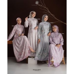 GAMIS DEWASA NADHEERA NAFFALEA DRESS