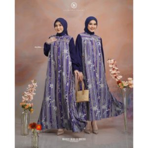 GAMIS DEWASA NADHEERA HEERA MAULY DRESS & MIDI DRESS RAYON PREMIUM