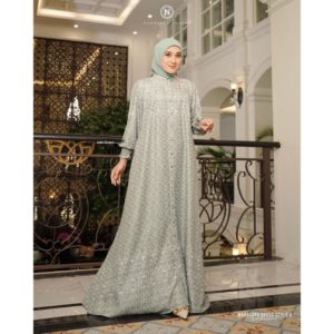 GAMIS DEWASA NADHEERA MAHALAYA DRESS STYLE 4