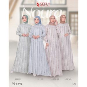 SEPLY NOURA 05 Gamis Dewasa Terbaru