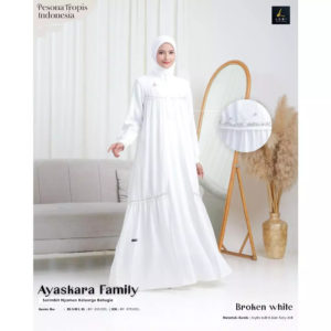 LUBI AYASKARA GAMIS DEWASA BROKEN WHITE