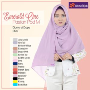 NIBRAS HIJAB EMERALD ONE PAD M