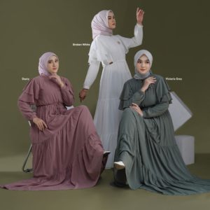 GAMIS DEWASA NADHEERA RUSSYA DRESS