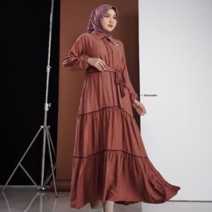 GAMIS MIDI DEWASA NADHEERA WANDAA MIDIDRESS